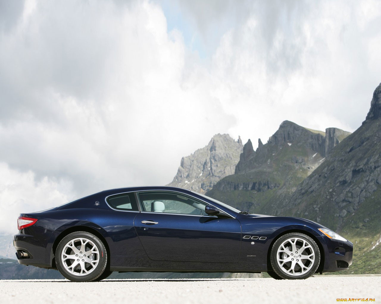 maserati, gran, turismo, coupe, 2007, 